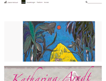 Tablet Screenshot of galerie-hartwich.de